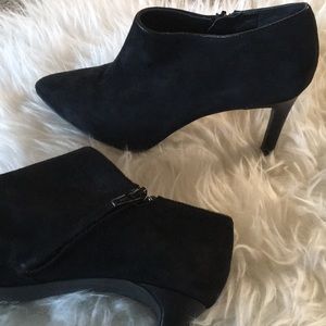 Antonio Melani Suede Low Ankle Boots